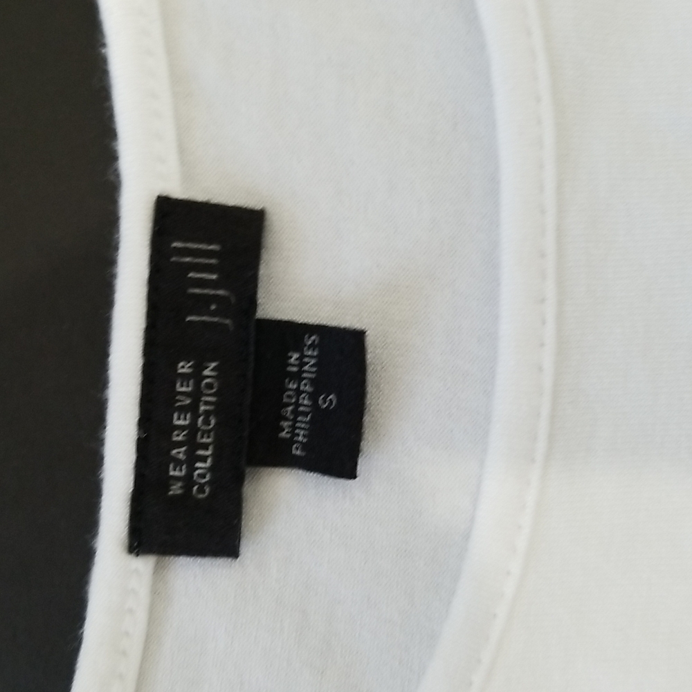 J. Jill Wearever White Tank Top Small - Picture 6 of 8